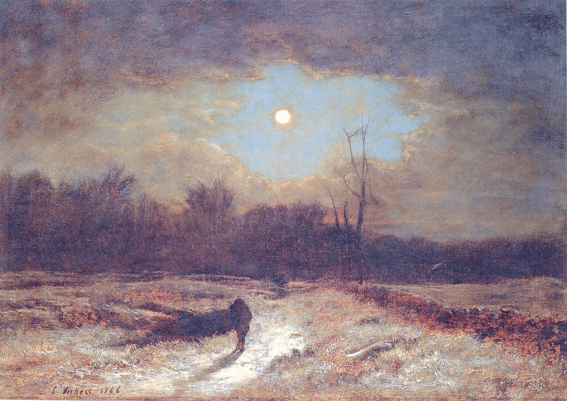 Christmas Eve by George Inness.