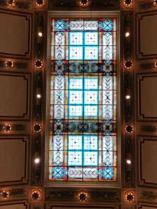 Jefferson Hotel stained glass