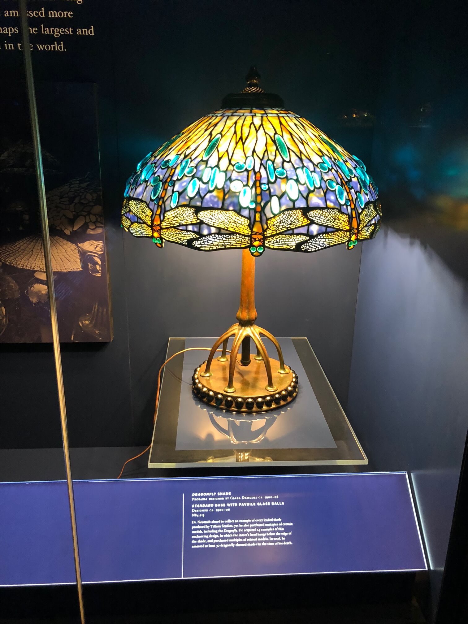 Tiffany lamp NYHS